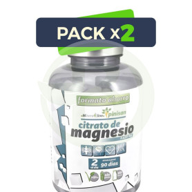 Pack 2x Citrato De Magnesio 180 Comprimidos Pinisan