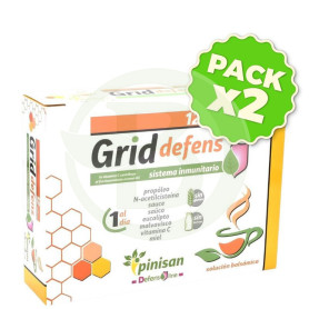 Pack 2x Grid Defens 12 Sobres Pinisan