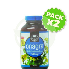 Pack 2x Onagra 500Mg. 240 Perlas Naturmil
