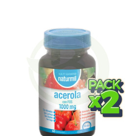Pack 2x Acerola 1000Mg. 60 Comprimidos Naturmil