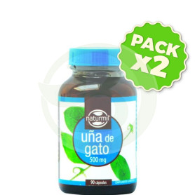 Pack 2x Uña de Gato 500Mg. 90 Cápsulas Naturmil