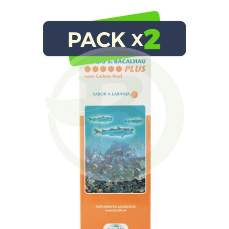 Pack 2x Aceite de Hígado de Bacalao Plus 500Ml. Naturmil