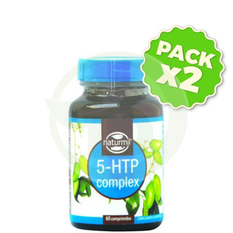 Pack 2x 5-HTP Complex 60 Comprimidos Naturmil