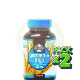 Pack 2x Germen de Trigo 500Mg. 120 Perlas Naturmil
