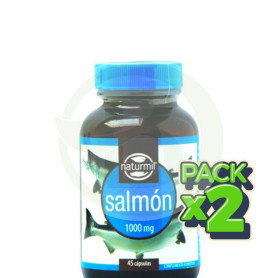 Pack 2x Salmón 1000Mg. 45 Cápsulas Naturmil