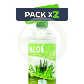 Pack 2x Aloe Plus Zumo Natural 1000Ml. Naturmil
