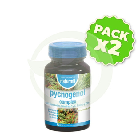 Pack 2x Pycnogenol Complex 30 Cápsulas Naturmil
