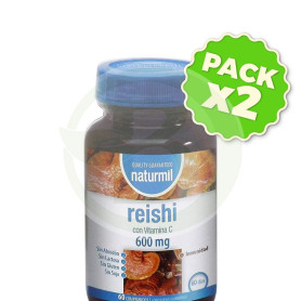 Pack 2x Reishi 600Mg. 60 Comprimidos Naturmil