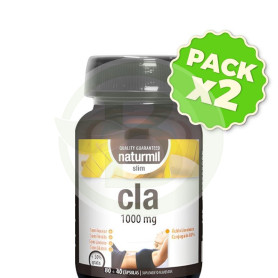 Pack 2x Cla Slim 1000Mg 80+40 Perlas Naturmil