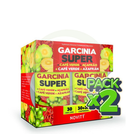 Pack 2x Garcinia Super 60 Comprimidos Novity