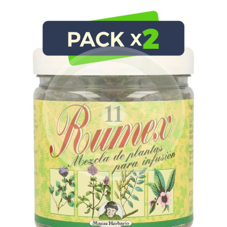 Pack 2x Rumex 11 Sedante 70G Maese Herbario