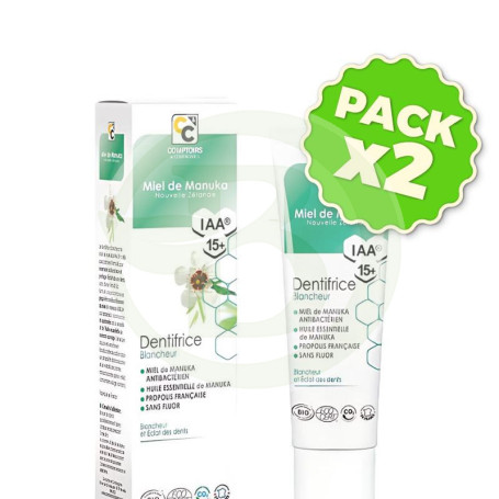 Pack 2x Dentífrico Blanqueante con Miel De Manuka Comptoirs & Compagnies