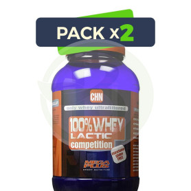 Pack 2x Whey 100% Lactic Competition Leche Merengada 2Kg. Megaplus