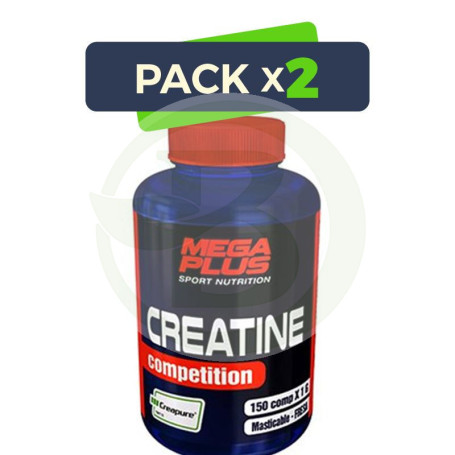 Pack 2x Creatine Comprimidos Masticables 150 Comprimidos Megaplus