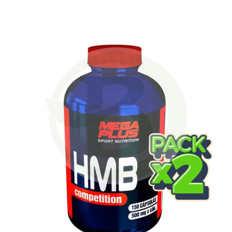 Pack 2x Hmb Competition 150 Cápsulas Megaplus