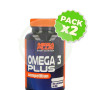 Pack 2x Omega-3 Plus 220 Cápsulas Megaplus