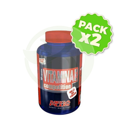 Pack 2x Vitamina E 50 Cápsulas Megaplus