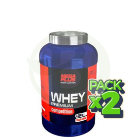 Pack 2x Whey Premium 2,5Kg. Megaplus