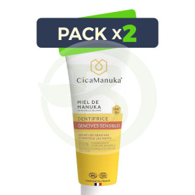 Pack 2x Pasta Dental Encías Sensibles 75Ml Cicamanuka