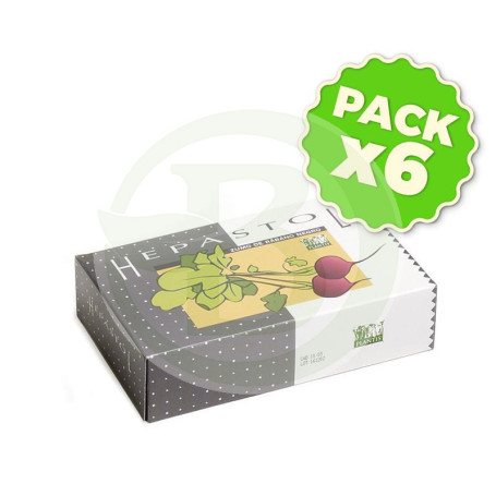 Pack 6x Hepastol Zumo Rabano Negro 20 Ampollas Plantis