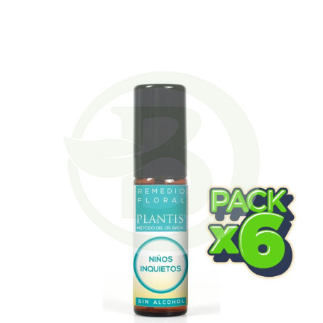 Pack 6x Niños Inquietos 20Ml. Plantis
