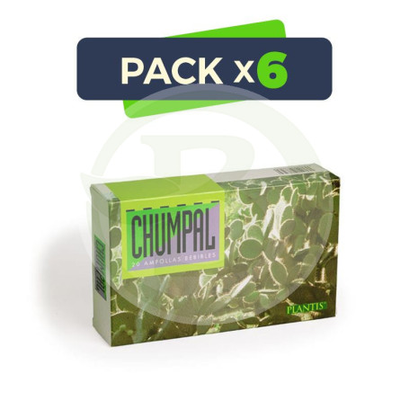 Pack 6x Chumpal 20 Ampollas Plantis