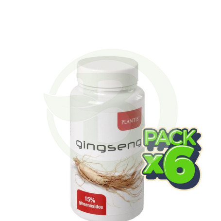 Pack 6x Ginseng 50 Cápsulas Plantis