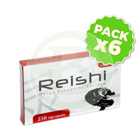 Pack 6x Reishi 40 Cápsulas Plantis