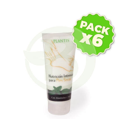 Pack 6x Crema para Pies Secos 200Ml. Plantis