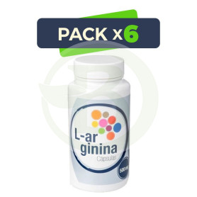 Pack 6x Arginina 60 Cápsulas Artesania Agricola