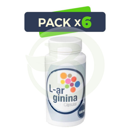 Pack 6x Arginina 60 Cápsulas Artesania Agricola