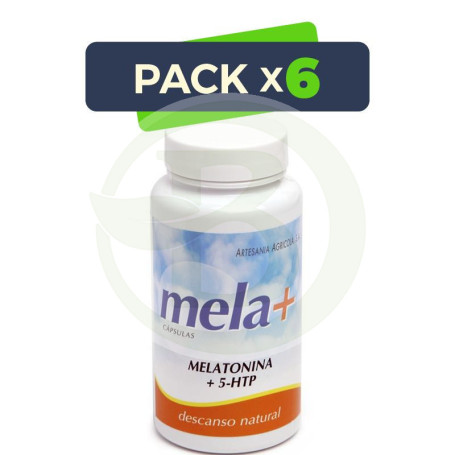 Pack 6x Mela+ 60 Cápsulas Artesanía Agrícola