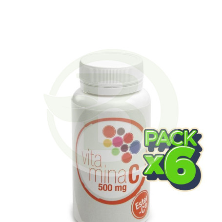 Pack 6x Vitamina C 60 Cápsulas Artesanía Agrícola