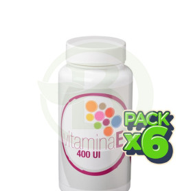 Pack 6x Vitamina E 50 Cápsulas Artesanía Agrícola