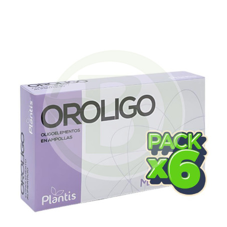 Pack 6x Oroligo 20 Ampollas Artesanía Agrícola