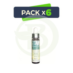 Pack 6x Elixir Floral 25 Castaño Rojo 10ml Plantis