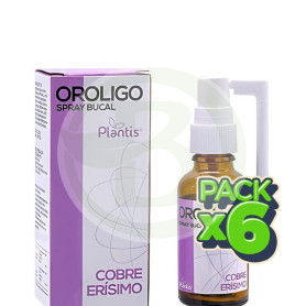 Pack 6x Oroligo Spray 30Ml. Plantis
