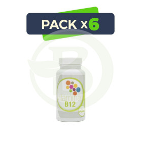 Pack 6x Vitamina B12 90 Cap. Plantis