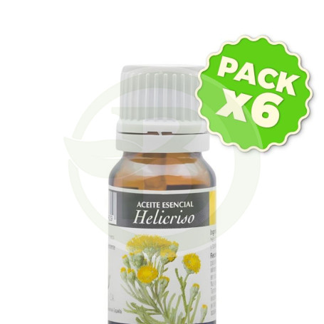 Pack 6x Aceite Esencial De Helicriso 10Ml Plantis