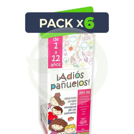 Pack 6x Pinisanito Adios Pañuelos 250Ml. Pinisan