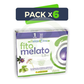 Pack 6x Fito Melato 1,9Mg. 30 Capsulas Pinisan