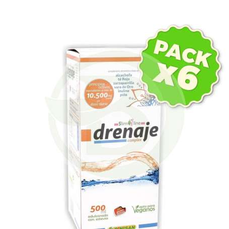 Pack 6x Drenaje Complex 500Ml. Pinisan