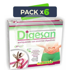 Pack 6x Digesan 30 Cápsulas Pinisan