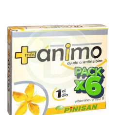 Pack 6x Más Ánimo 30 Cápsulas Pinisan