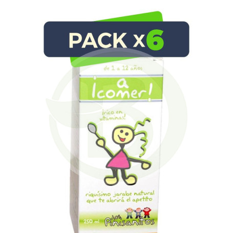 Pack 6x Pinisanitos A Comer 250Ml. Pinisan