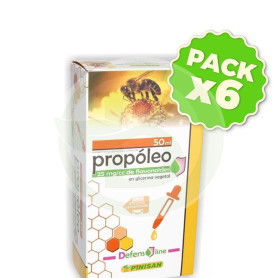 Pack 6x Extracto Glicerina Vegetal Propoleo Pinisan