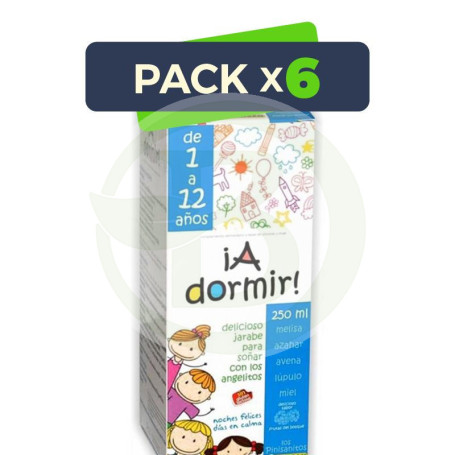 Pack 6x Pinisanitos A Dormir 250Ml. Pinisan