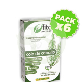 Pack 6x Fito Premium Cola de Caballo 30 Cápsulas Pinisan