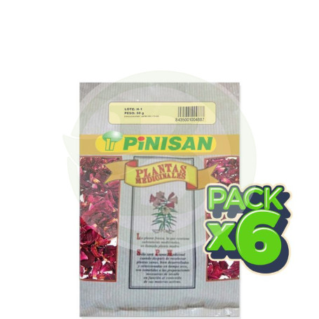 Pack 6x Bolsa Rosa Petalos 30Gr. Pinisan