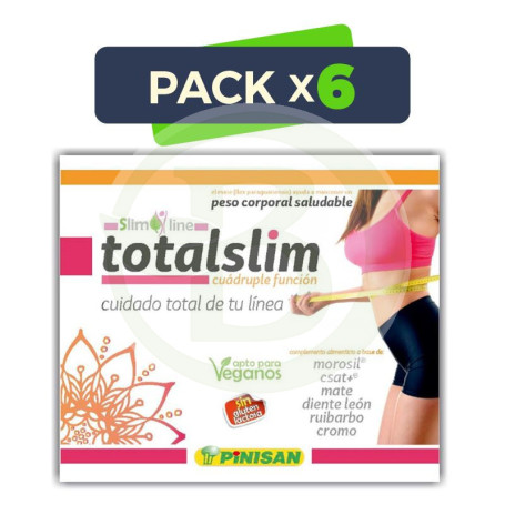 Pack 6x Totalslim 30 Cápsulas Pinisan